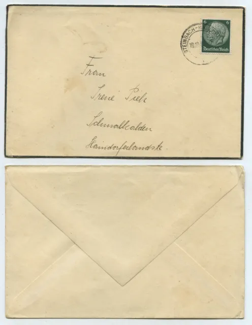72082 - incorrectly set stamp date: Steinbach-Hallenberg 19.10.1952
