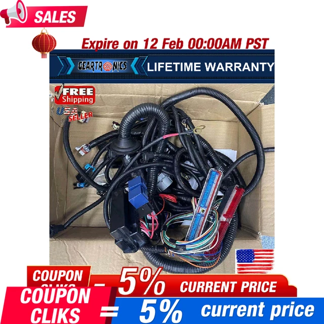 Faisceau De Câblage Pour Moteur GM LS1 4.8/5.3/6.0L - Compatible 1997-2006, Neuf