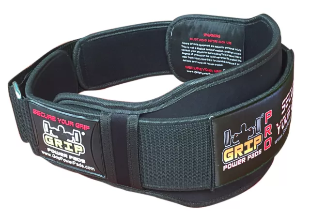 Gym Weight Lifting 6" Wide Neoprene Double Belt for Men Back Lumber Support New