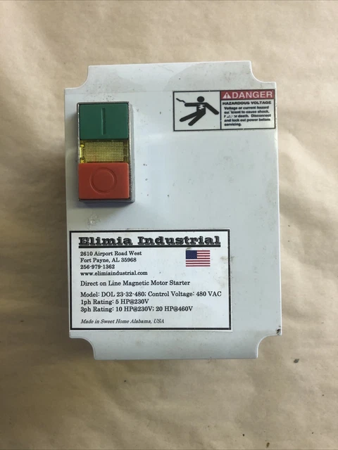 ELIMIA DOL 18-25-480LCS 15 PS 480V Magnetischer ... - DE