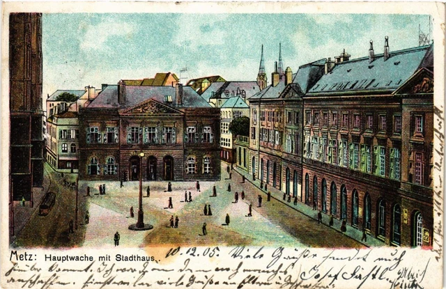 CPA AK METZ main case with townhouse (454923)