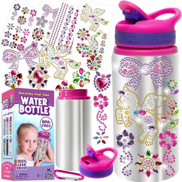 Toy Gifts For 5 6 7 8 9 10 11 12 Year Old Girls, Decorate Your Bottle Craft Kit