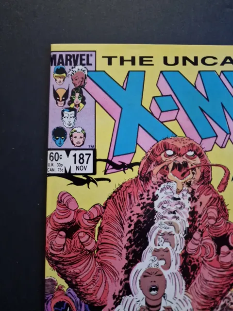 Uncanny X-Men #187 Vol 1 - Marvel Comics - Chris Claremont - John Romita Jr 2