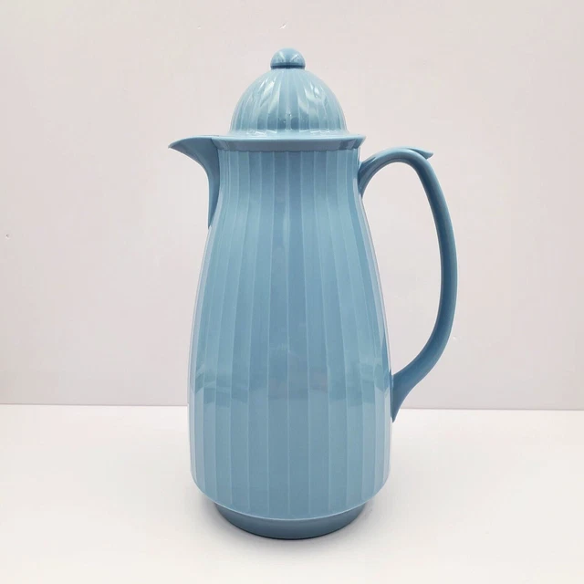 Crown Corning Thermique 1 Quart Insulated Thermal Coffee Tea Vintage Carafe