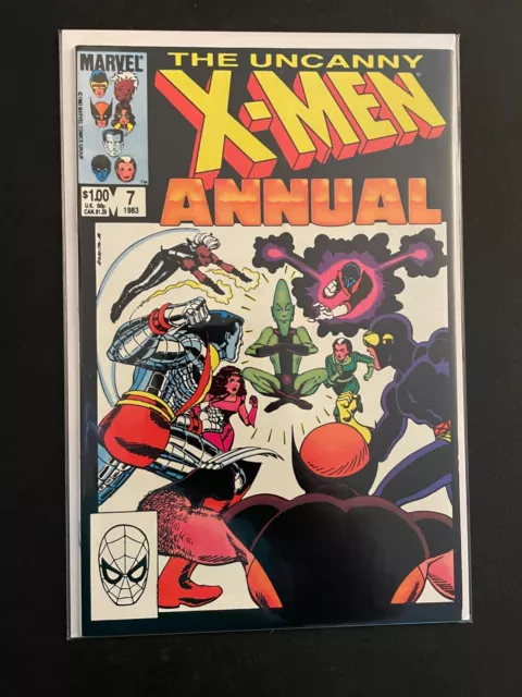 Uncanny X-Men Annual 7 Vol 1 High Grade 8.0 Marvel Comic Book D61-98