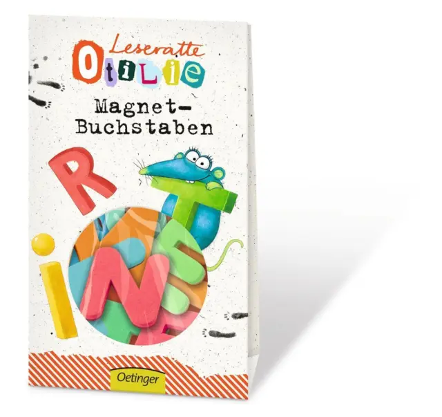 Leseratte Otilie Magnet Buchstaben Stück Leseratte Otilie% SET 22-99333 Deutsch