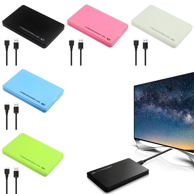 2.5" Hub SSD External Case HDD Disk Box SATA  To USB 3.0 Hard Drive Enclosure