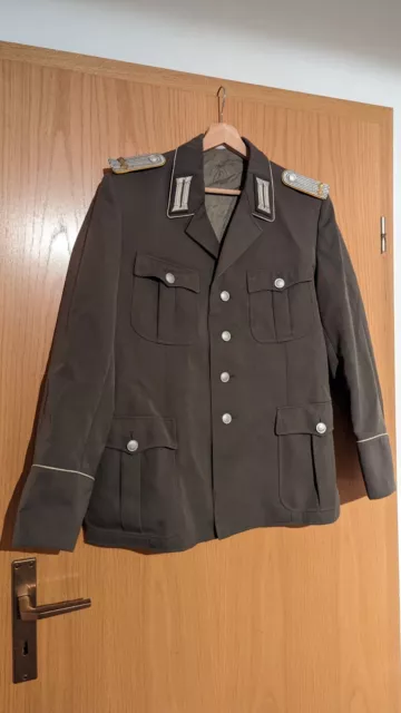 NVA Uniform Jacke g52-1 Offizier Hose k52 DDR Leutnant Nachrichten