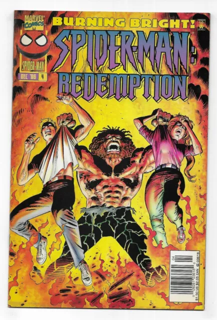 SPIDER-MAN Redemption #4 MARVEL COMIC BOOK Jackal's son 1996 newsstand SP NM?