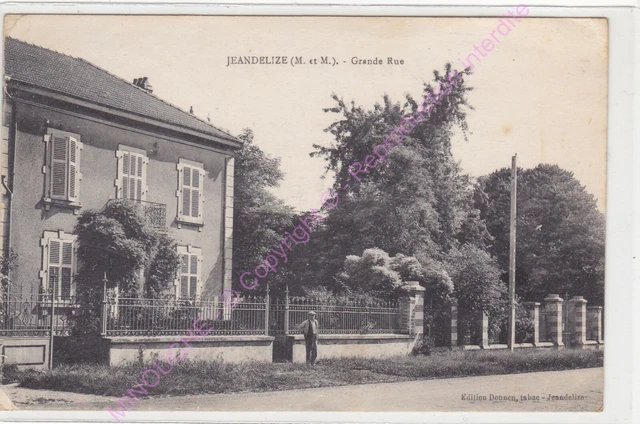 CPA 54800 Jeandelize Grande Rue EDT Donnen ca1939