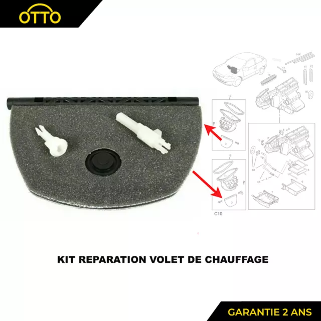 Volet D'alimentation Air Ventilation 1802742 Pour Opel Astra G H 1802742