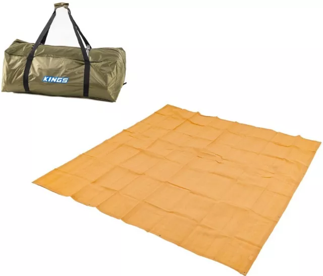 Adventure Kings Single Swag Polyester Bag + Mesh Flooring 3m x 3m Camping Mat