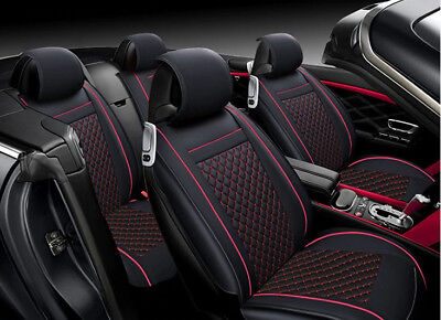 C & E Completo Nero Ecopelle Set Completo Coprisedili per Mercedes C E S Classe G AMG 