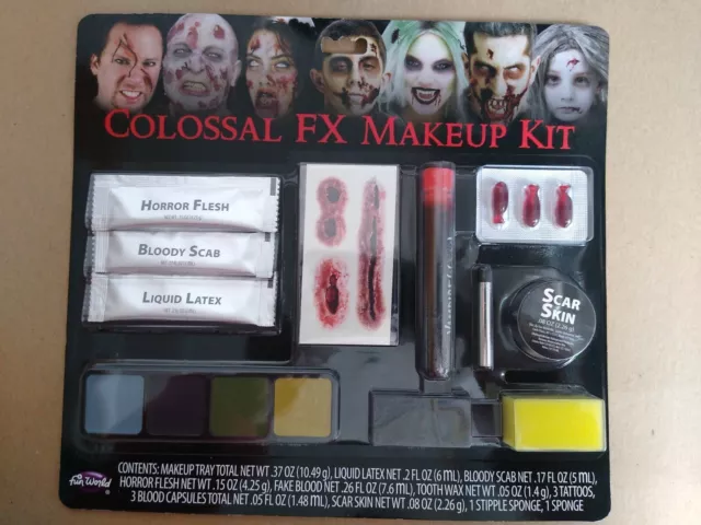 Fun World Halloween Family FX Monster Make-Up Kit