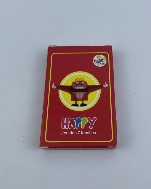 JEU DE 7 familles Happy Meal - Vintage EUR 8,49 - PicClick IT