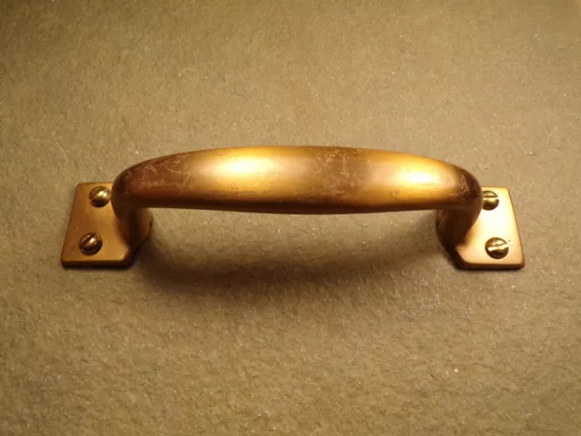 Brushed Bronze Screen Door Handle Drawer Pull Utility Hardware Office Library