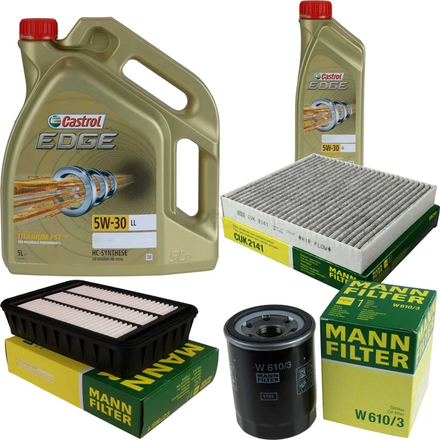 KIT ISPEZIONE FILTRO LIQUI MOLY Olio 5L 5W-40 per Fd GD Cw Kia Carens