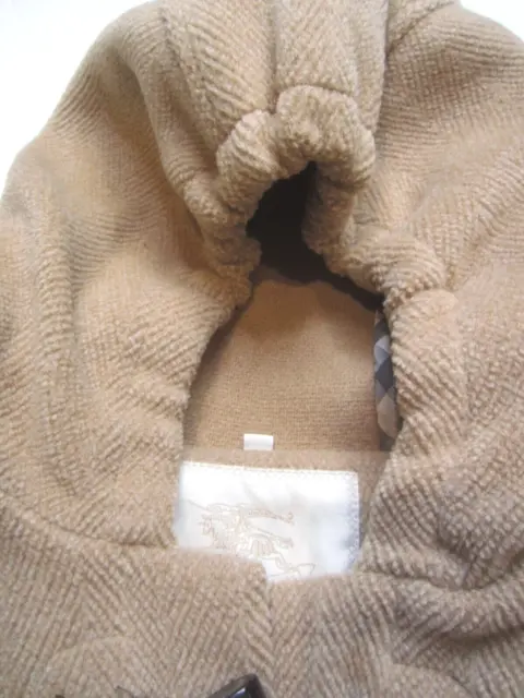 Burberry Baby Wool Duffle Over Coat 100% Wool  sz 36-48 Kids EUC 2