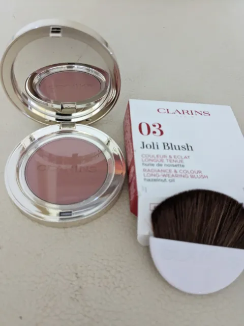 Clarins Joli Blush Radiance & Colour Blusher 5g - 03 -Cheeky Rose
