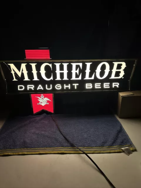 Vintage Michelob Draught Beer Light Up Sign