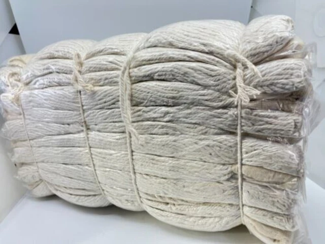 Mop Heads 4-ply Cotton Cut End Wet Mop, #32, 12 Count