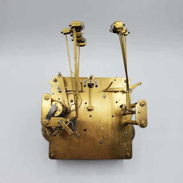 HOWARD MILLER URGOS GRANDFATHER WALL CLOCK MOVEMENT UW 32/8A brass