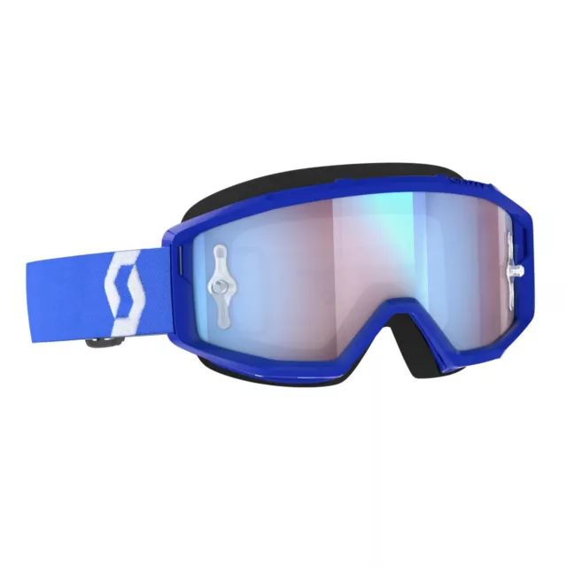 Scott Primal MX Goggle Cross/MTB Brille blau/blau chrom works