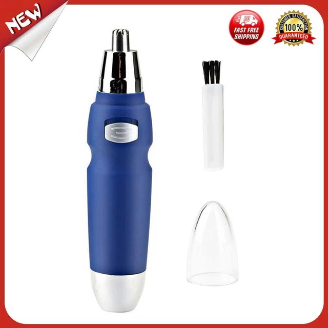 es Electric Nose Ear Hair Trimmer Shaving Device Safety Hair Removal (Blue)
