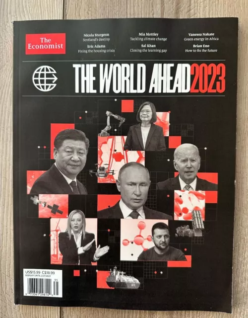 THE WORLD AHEAD 2023 THE ECONOMIST Magazine ZELENSKI / PUTIN / XI
