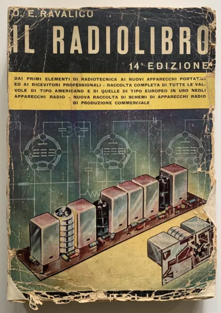 Ravalico Il Radiolibro 14° Edizione Hoepli 1954 Radio