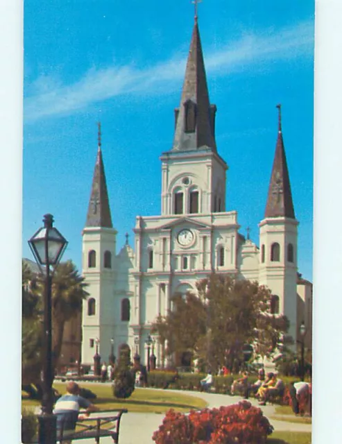 Unused Pre-1980 CHURCH SCENE New Orleans Louisiana LA : make an offer L4148