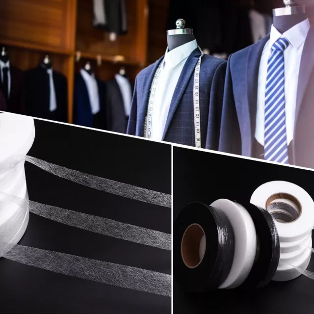 Tela adhesiva entrelazada de tela de cinta ropa de hierro entrelazado cinta de dobladillo