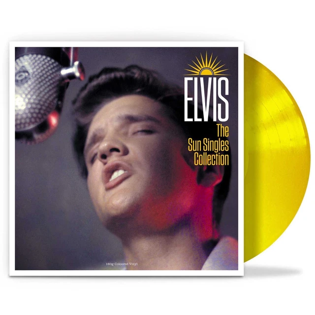 ELVIS PRESLEY LP The Sun Singles 180 Gram YELLOW VINYL 14