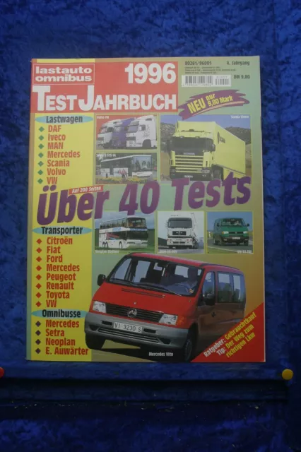 Lastauto Omnibus Katalog Test Jahrbuch 1996