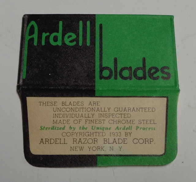 Vintage Razor Blade ARDELL One Wrapped Blade