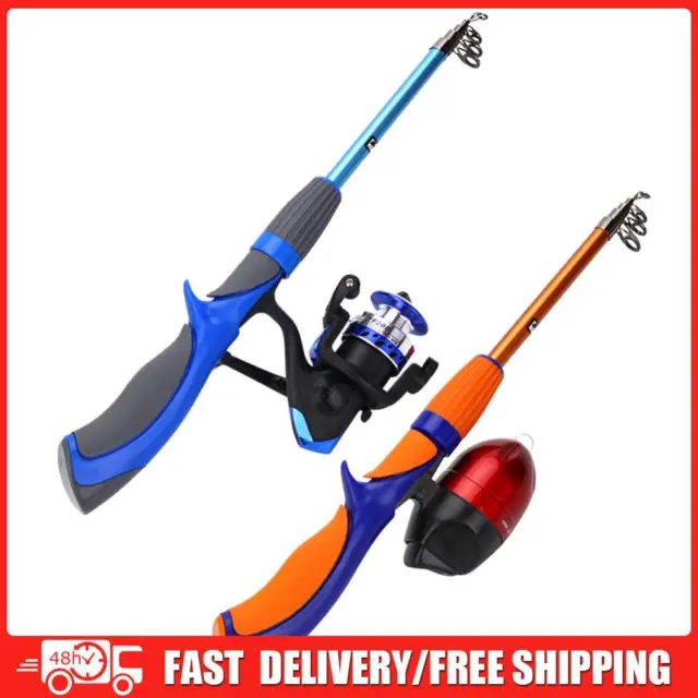 Fishing Rod Combos 40cm Telescopic Fishing Rod with Lure Reel and