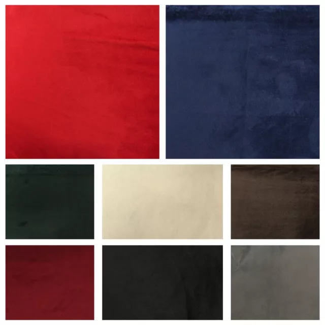 COTTON LOOK VELVET FABRIC Soft Theaters Costumes Upholstery Curtains Headboards