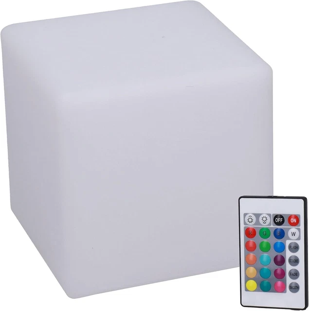 JOB LOT OF 6x Led Cube Light Color-Changing with Remote Control £25.00 ...