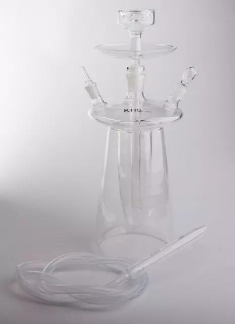 50cm Glas Shisha Wasserpfeife Glasshisha NEU