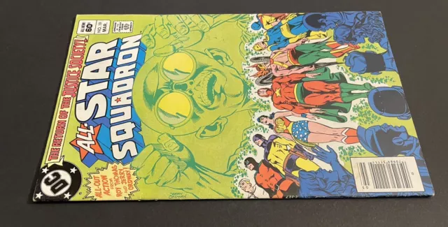 All Star Squadron #19 (1983). Newsstand. DC Comics!!! 3