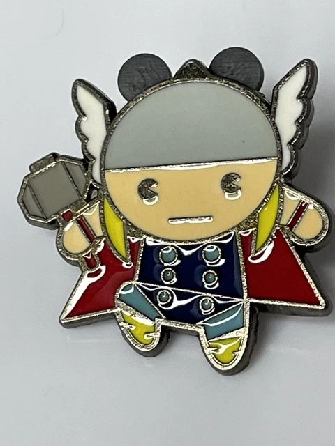 Marvel Thor Kawaii Art Avengers Shanghai Disney WDW Parks Pin Trading