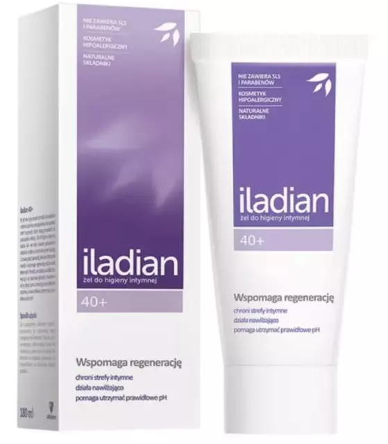 Gel de higiene íntima femenina ILADIAN 40+ 180 ml