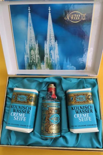 4711 Original Eau de Cologne Echt Kölnisch Wasser Geschenkset OVP Vintage