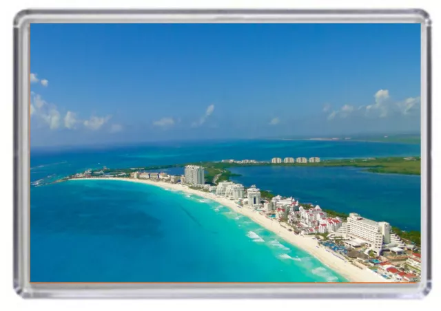 Cancun Mexico Fridge Magnet 01