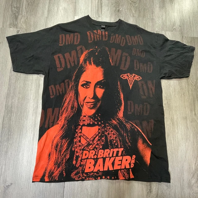 AEW ALL ELITE Wrestling Dr. Britt Baker T Shirt Vintage Sz Men XL WWE 