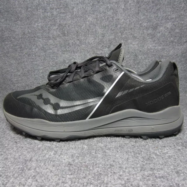 SAUCONY XODUS ULTRA Running Shoes Mens Size 13 Black Trail Hike Outdoor ...