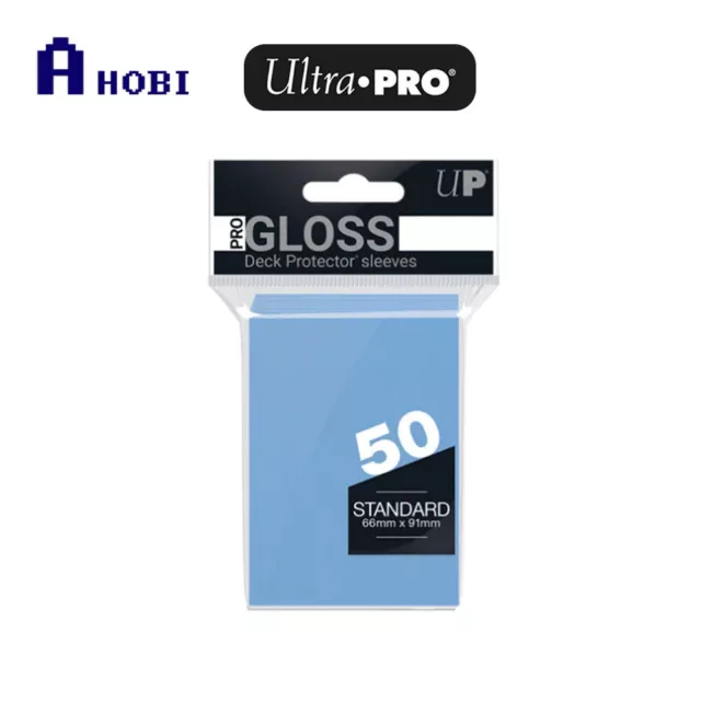 Ultra Pro PRO-Gloss Standard Sized Card Sleeves 50ct Clear
