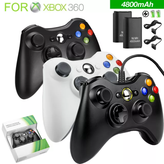XBOX 360 Wired/Wireless Game Controller Gamepad For MS XBOX 360 Console Windows