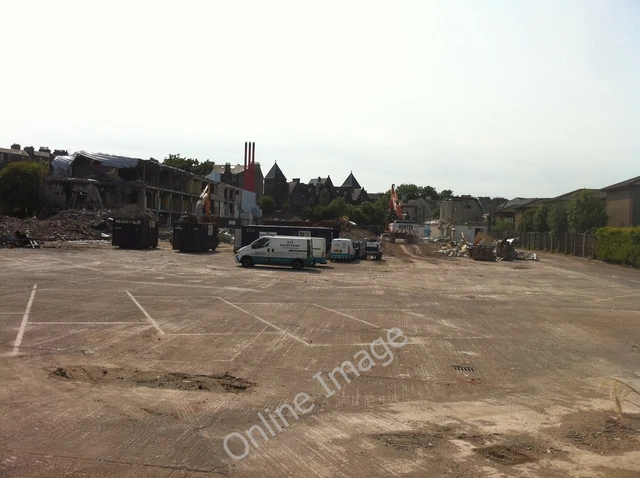 Photo 12x8 Former Brunswick Road Sorting Office undergoing demolition Edin c2011