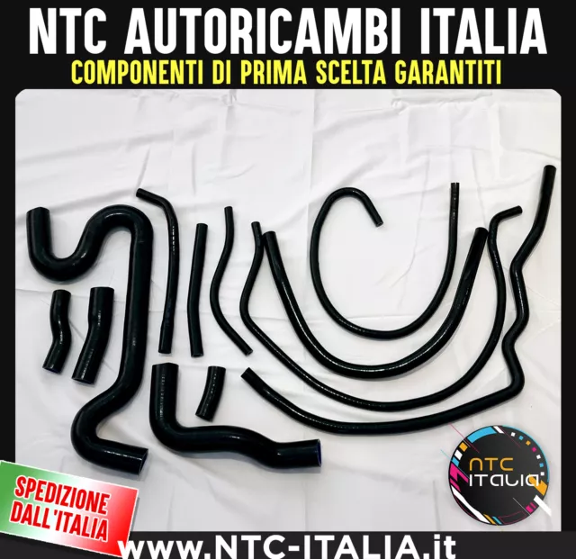 Tubi in silicone Motore SET COMPLETO 12 pezzi Alfa Romeo 75 1.8 Turbo 1986-1992